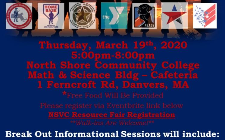 North Shore Veterans Collaborative Resource Fair Flyer